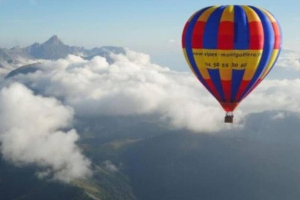 Super Appartement Cocooning Vu Mont Blanc سالونش المظهر الخارجي الصورة